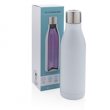 Logotrade Geschäftsgeschenke das Foto: Vakuum Stainless Steel Flasche mit UV-C Sterilisator