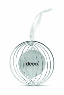 Logotrade Logogeschenke das Foto: Ornament mit Band, rund