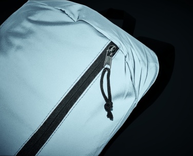 Logotrade Geschäftsgeschenke das Foto: Reflektierender Rucksack 600D