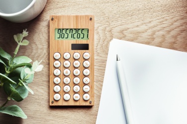 Logotrade Geschäftsgeschenke das Foto: 8-stelliger Dual-Rechner