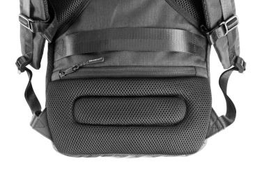 Logotrade Logogeschenke das Foto: Rolltop-Rucksack ELBERT Schwarzwolf