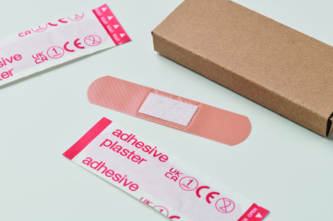 Logotrade Geschäftsgeschenke das Foto: Pflaster-Box