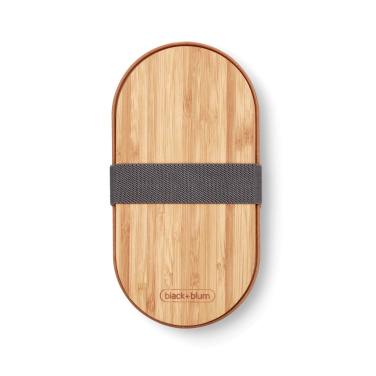 Logotrade Logogeschenke das Foto: Black+Blum Stainless Steel Double Bento Box