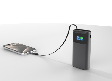 Logotrade werbemittel das Foto: Quantum RCS Ultra-Fast 45W 10.000mAh Powerbank mit Display