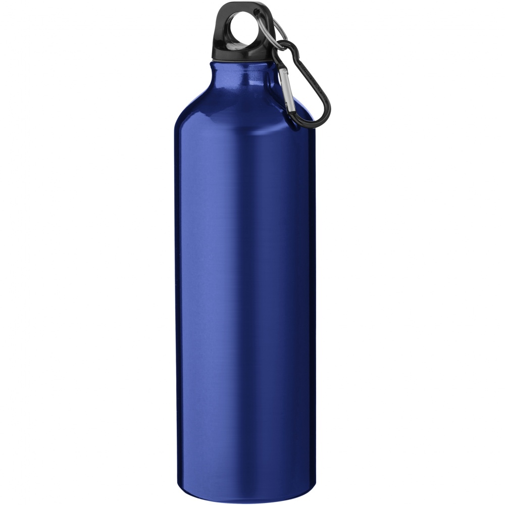 Logo trade promotional product photo of: Oregon 770 ml aluminium water bottle with carabiner