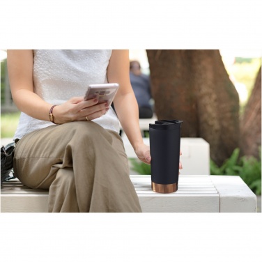 Logo trade corporate gifts picture of: Peeta 500 ml copper vacuum insulated tumbler