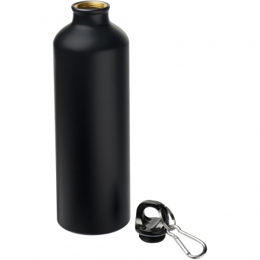 Logotrade advertising products photo of: Oregon 770 ml matte water bottle with carabiner