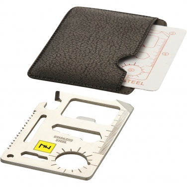Logo trade corporate gift photo of: Saki 15-function pocket tool card