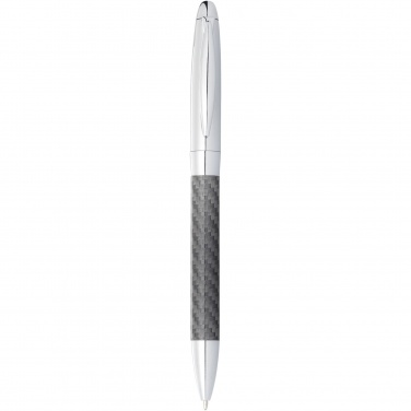 Logotrade promotional giveaway image of: Winona ballpoint pen with carbon fibre details