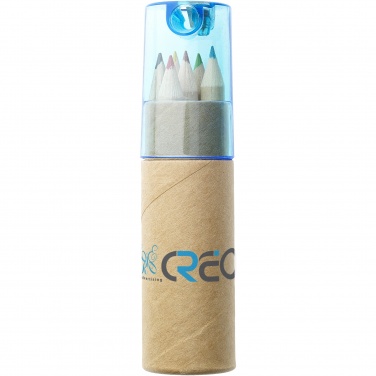 Logotrade promotional items photo of: Kram 6-piece coloured pencil set