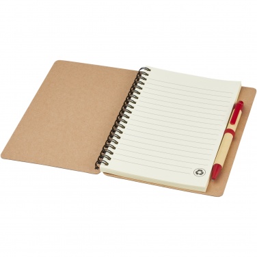 Logotrade promotional item picture of: Priestly recycled notebook with pen