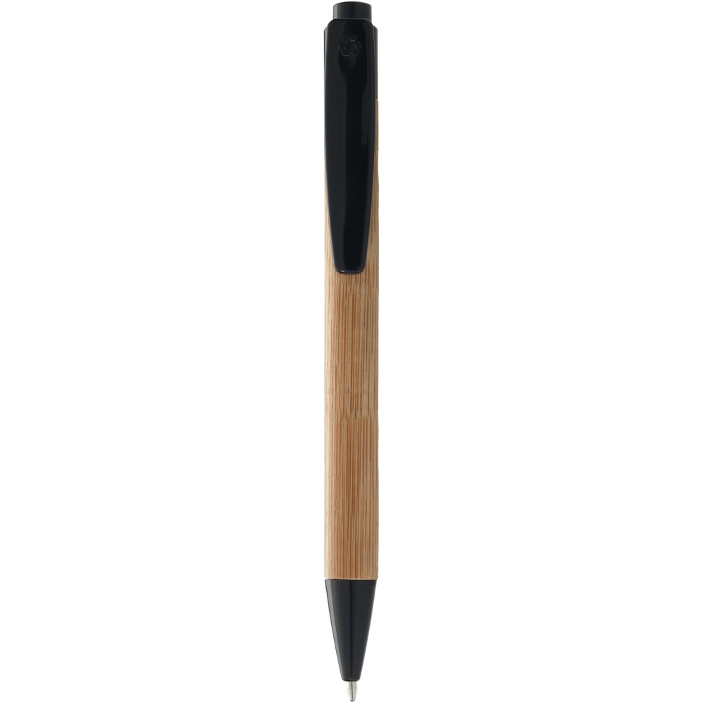 Logo trade promotional merchandise photo of: Borneo bamboo ballpoint pen