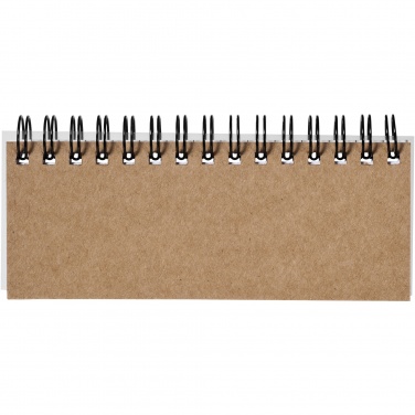Logo trade promotional giveaways image of: Spinner spiral notebook with coloured sticky notes