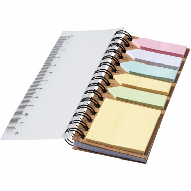 Logotrade business gifts photo of: Spinner spiral notebook with coloured sticky notes
