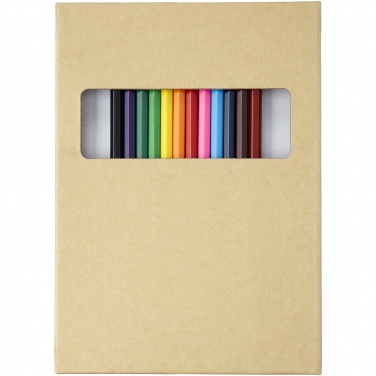 Logo trade promotional products picture of: Pablo colouring set with drawing paper