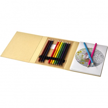 Logotrade promotional gifts photo of: Pablo colouring set with drawing paper