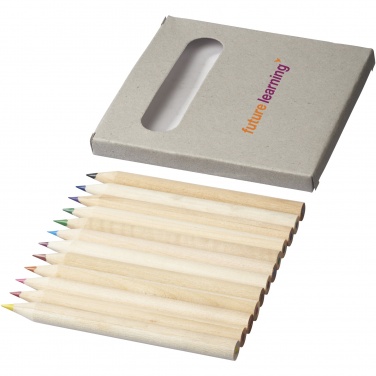 Logotrade promotional giveaway picture of: Tallin 12-piece coloured pencil set