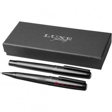 Logo trade corporate gift photo of: Gloss duo pen gift set