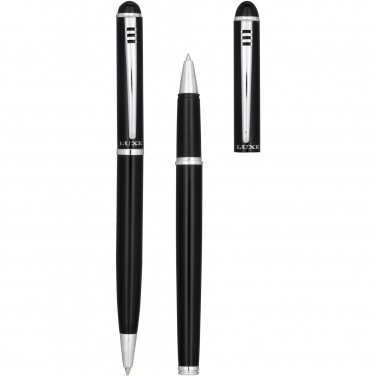 Logo trade promotional giveaways image of: Andante duo pen gift set