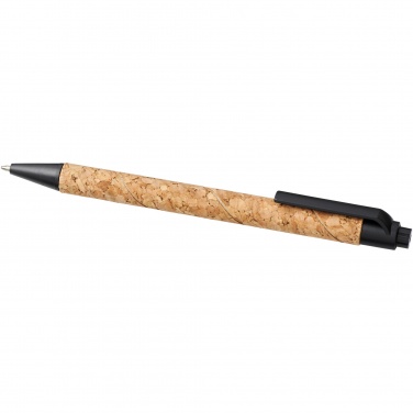 Logotrade promotional item picture of: Midar cork and wheat straw ballpoint pen