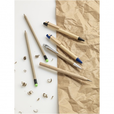 Logo trade promotional merchandise photo of: Tiflet recycled paper ballpoint pen