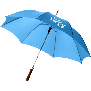 Logo trade business gift photo of: Lisa 23" auto open umbrella with wooden handle