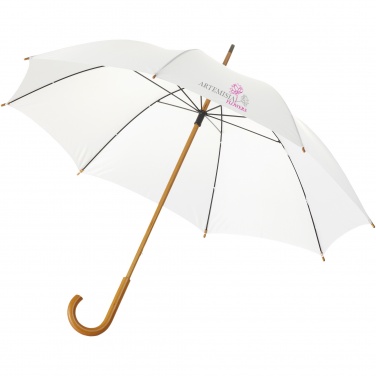 Logotrade promotional gift picture of: Jova 23" umbrella with wooden shaft and handle