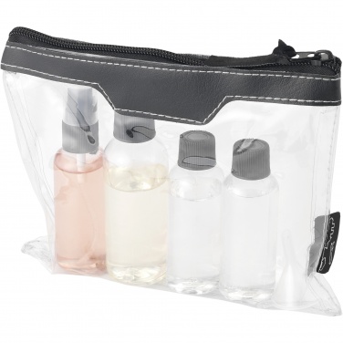 Logo trade promotional giveaways image of: Munich airline approved travel bottle set