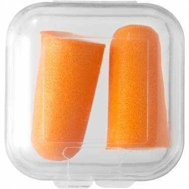 Logo trade promotional gift photo of: Serenity earplugs with travel case