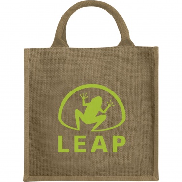 Logo trade corporate gifts picture of: Chennai jute tote bag 16L