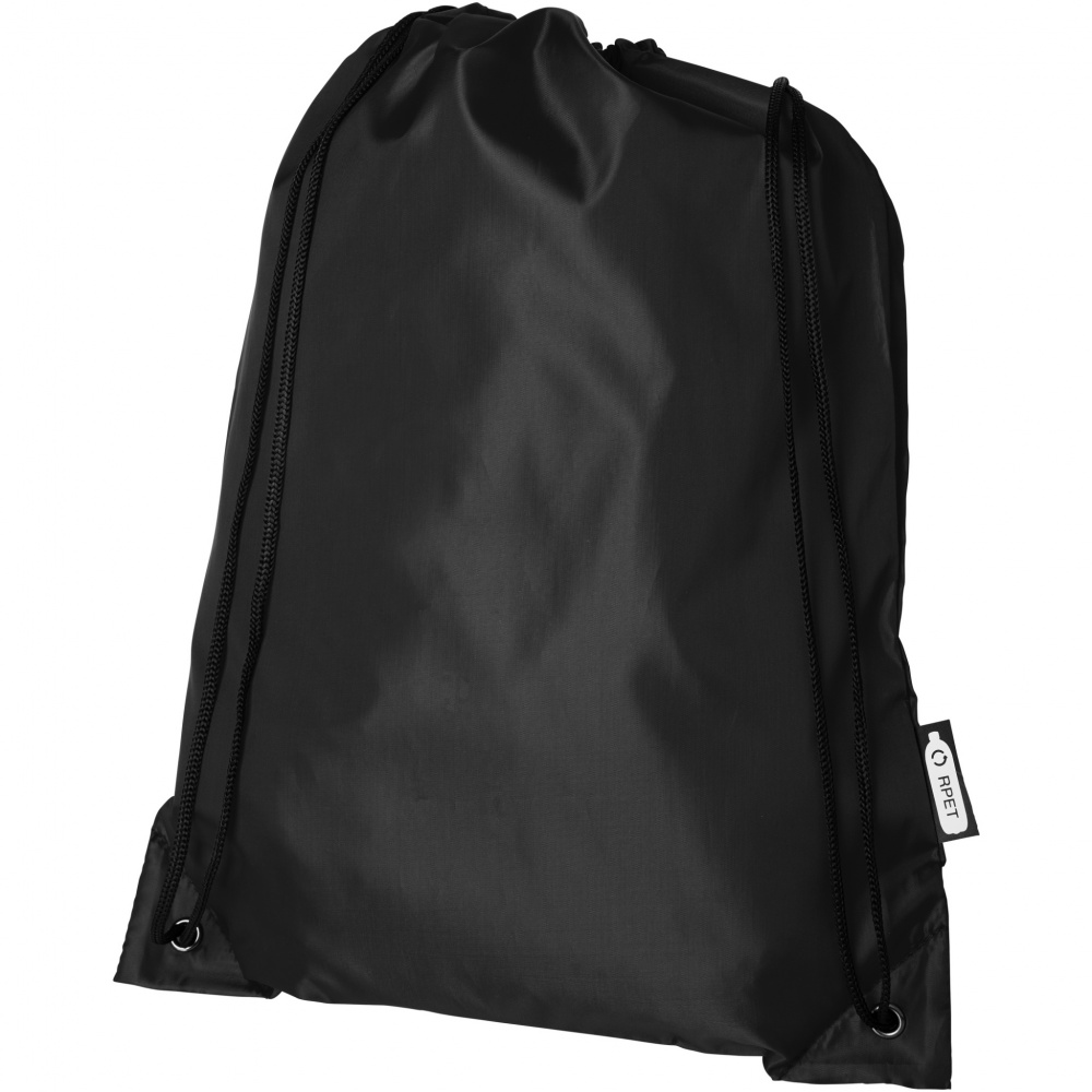 Logo trade promotional item photo of: Oriole RPET drawstring bag 5L