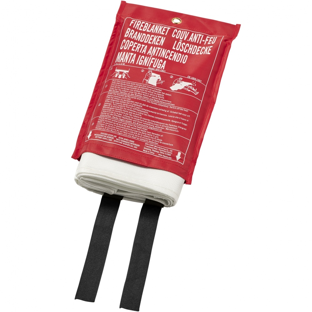 Logo trade corporate gifts image of: Margrethe emergency fire blanket