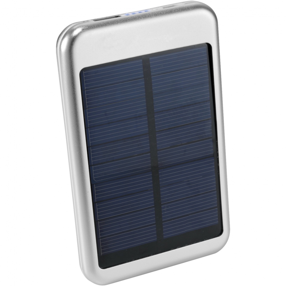 Logo trade promotional giveaways picture of: Bask 4000 mAh solar power bank