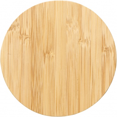 Logo trade business gift photo of: Essence 5W bamboo wireless charging pad