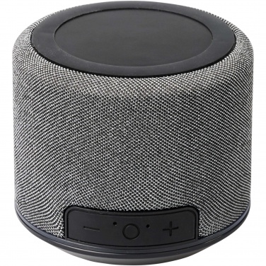 Logotrade advertising product image of: Fiber 3W wireless charging Bluetooth® speaker