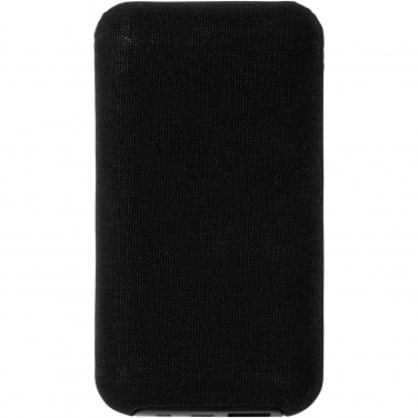 Logo trade promotional products picture of: Future 6000 mAh bamboo/fabric wireless power bank