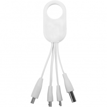 Logotrade promotional merchandise photo of: Troup 4-in-1 charging cable with type-C tip