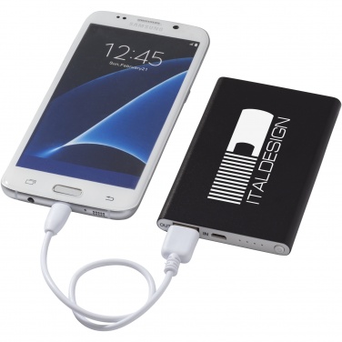 Logo trade corporate gifts picture of: Pep 4000 mAh power bank