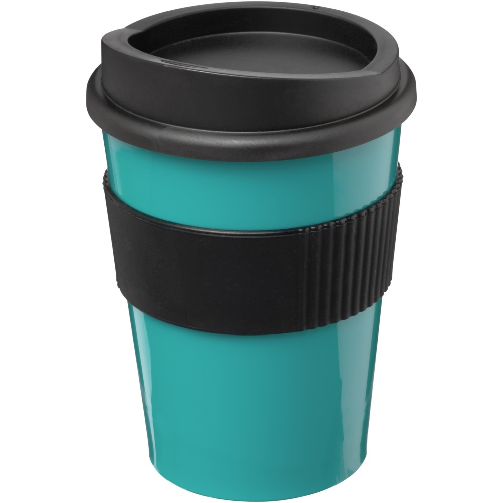Logotrade promotional product image of: Americano® Medio 300 ml tumbler with grip