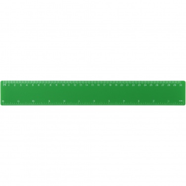 Logo trade promotional giveaways image of: Rothko 30 cm plastic ruler