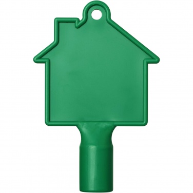 Logo trade promotional giveaways picture of: Maximilian house-shaped utility key