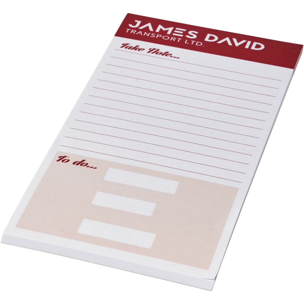 Logo trade promotional products image of: Desk-Mate® 1/3 A4 notepad