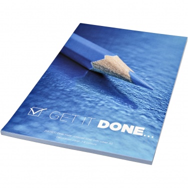 Logo trade promotional gifts picture of: Desk-Mate® A5 notepad wrap over cover
