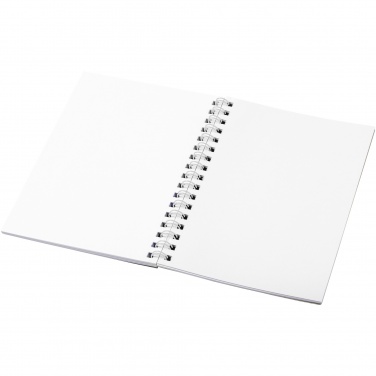 Logo trade promotional items image of: Desk-Mate® spiral A6 notebook PP cover