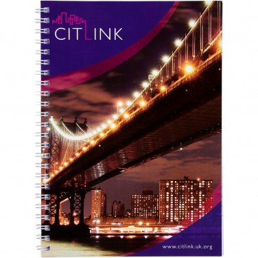 Logo trade business gift photo of: Desk-Mate® A5 spiral notebook