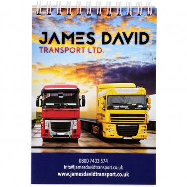 Logotrade promotional giveaway image of: Desk-Mate® spiral A6 notebook