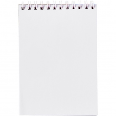 Logo trade promotional merchandise photo of: Desk-Mate® spiral A6 notebook