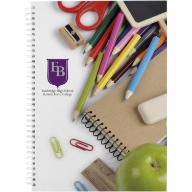 Logotrade promotional gifts photo of: Wire-o A4 notebook hard cover