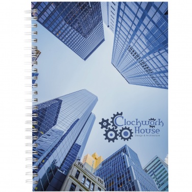 Logotrade corporate gift image of: Wire-o A5 notebook hard cover