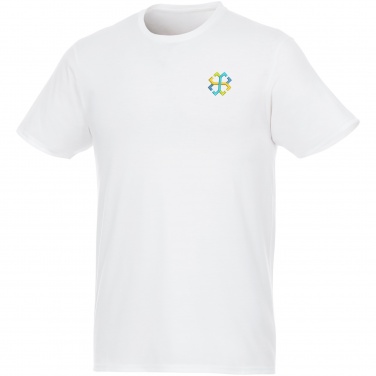 Logo trade promotional merchandise image of: Jade short sleeve men's GRS recycled t-shirt 